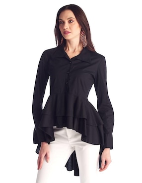 Blusa Beatriz Meade manga larga para mujer