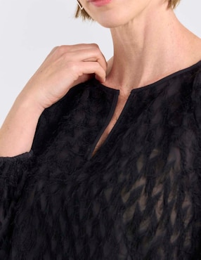 Blusa Chico's manga larga para mujer
