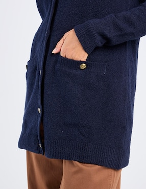 Suéter Talbots cuello V para mujer
