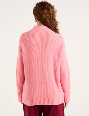 Suéter Talbots cuello redondo para mujer