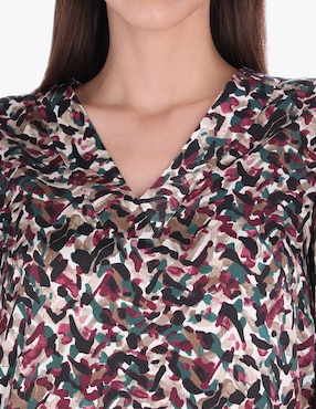 Blusa Charme manga 3/4 para mujer