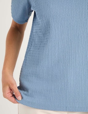 Playera manga corta Morango cuello redondo para mujer
