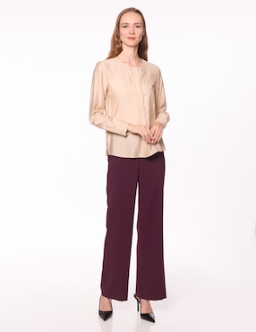Blusa Damaia Atelier manga larga para mujer