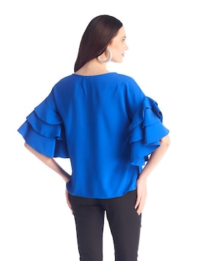 Blusa Beatriz Meade manga 3/4 para mujer