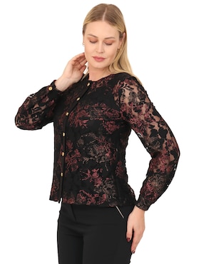 Blusa Duplan manga larga para mujer
