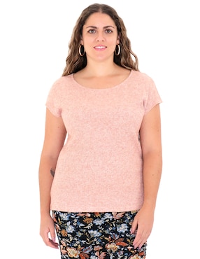 Blusa Duplan Petite manga corta para mujer