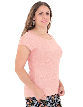 Blusa Duplan Petite manga corta para mujer
