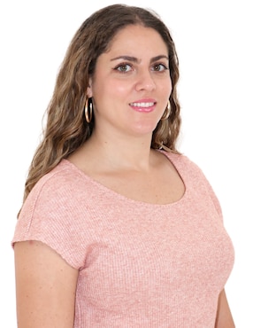 Blusa Duplan Petite manga corta para mujer