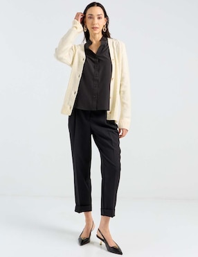Blusa camisera Lpc manga larga para mujer