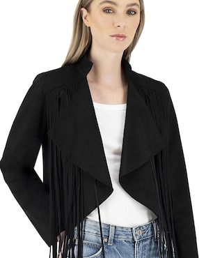 Chamarra casual Shyla para mujer