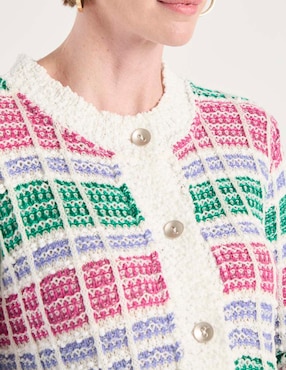 Suéter Damaia Atelier cuello redondo para mujer