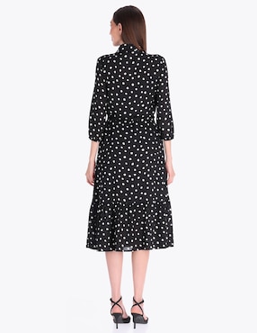 Vestido midi formal Charme para mujer