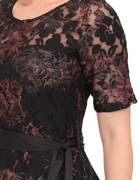 Vestido midi formal Duplan para mujer