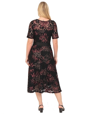 Vestido midi formal Duplan para mujer