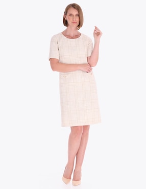 Vestido a la rodilla formal Charme Invierno para mujer