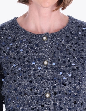 Sueter Charme cuello redondo para mujer