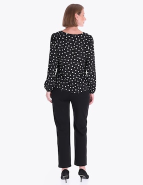 Blusa Charme manga larga para mujer