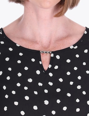 Blusa Charme manga larga para mujer