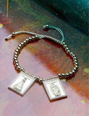 Pulsera Yoiko 18 k Oravita con acabado baño de oro