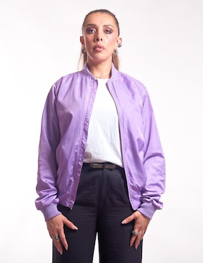 Chamarra bomber Chico Malo Color´s impermeable para mujer