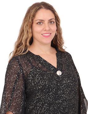 Blusa Duplan Petite manga corta para mujer