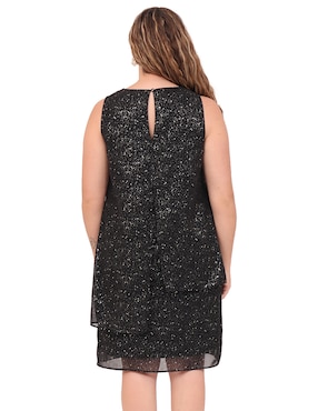 Vestido 3/4 formal Duplan Petite Brantina para mujer