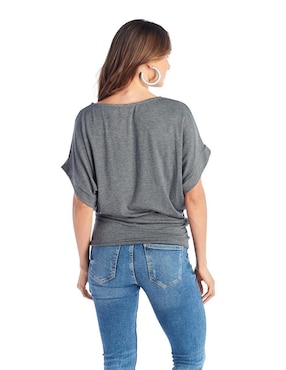Blusa Beatriz Meade manga al codo para mujer