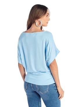 Blusa Beatriz Meade manga al codo para mujer