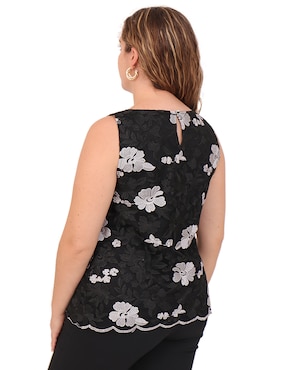 Blusa de tirantes Duplan Petite para mujer