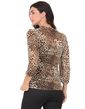 Blusa Duplan manga larga para mujer