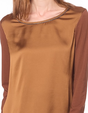 Blusa Damaia Atelier manga larga para mujer