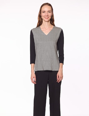 Blusa Damaia Atelier manga 3/4 para mujer