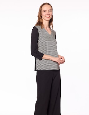 Blusa Damaia Atelier manga 3/4 para mujer