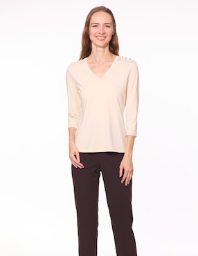 Blusa Damaia Atelier manga 3/4 para mujer
