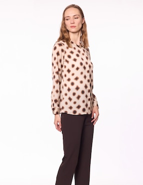 Blusa Damaia Atelier manga larga para mujer