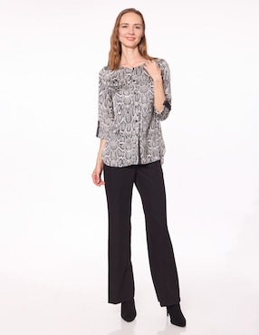 Blusa Damaia Atelier manga 3/4 para mujer