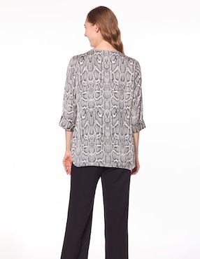 Blusa Damaia Atelier manga 3/4 para mujer