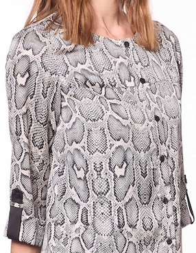 Blusa Damaia Atelier manga 3/4 para mujer