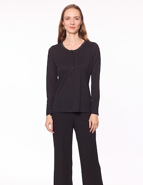 Blusa Damaia Atelier manga larga para mujer
