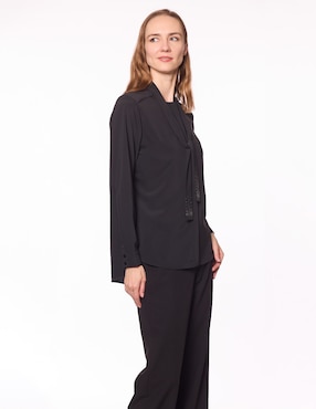 Blusa Damaia Atelier manga larga para mujer