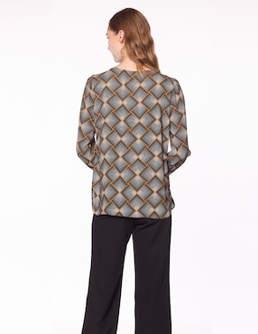 Blusa Damaia Atelier manga larga para mujer