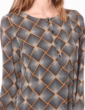 Blusa Damaia Atelier manga larga para mujer