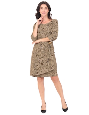 Vestido a la rodilla de fiesta Duplan Corso para mujer