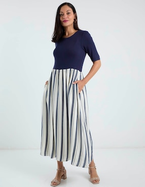 Vestido maxi casual Chico's para mujer