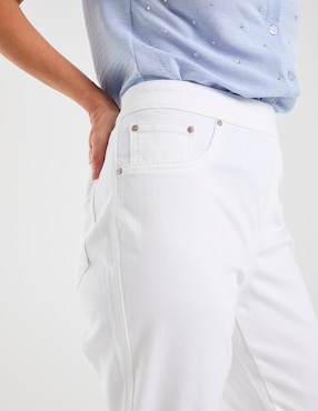 Jeans slim cintura media Chico's para mujer