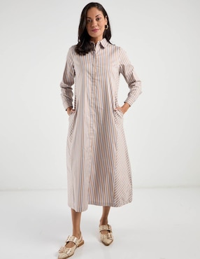 Vestido midi casual Chico's para mujer