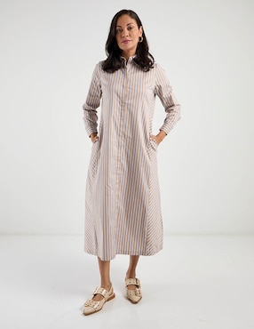 Vestido midi casual Chico's para mujer