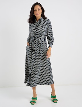 Vestido midi casual Chico's para mujer