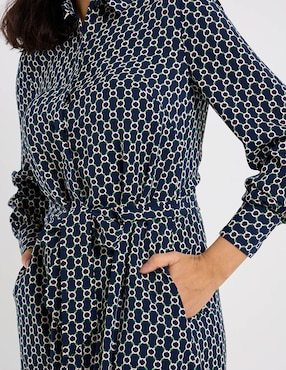 Vestido midi casual Chico's para mujer