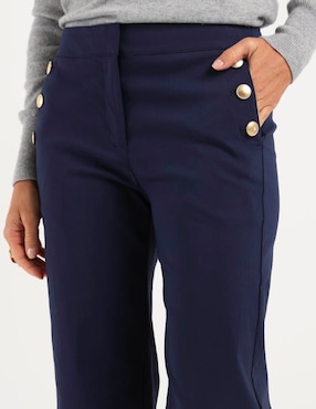 Pantalón capri Chico's straight para mujer